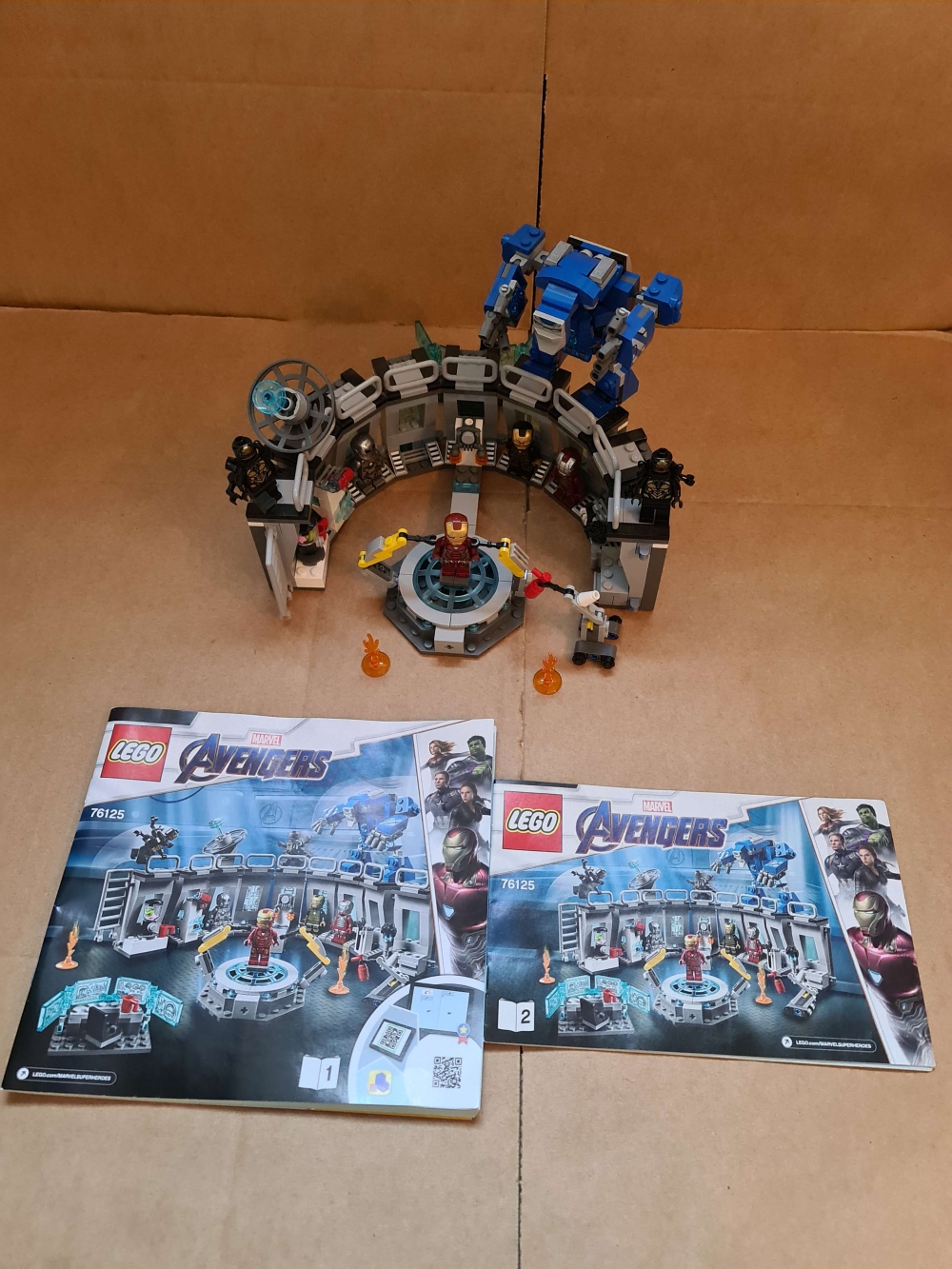 Sett 76125 fra Lego Super Heroes : Avengers Endgame serien.
Som nytt.  Strøkent sett.
Komplett med manualer.