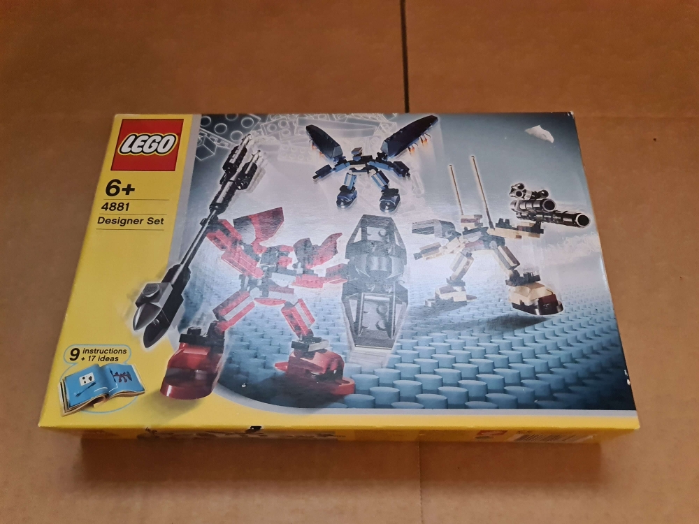 sett 4881 fra Lego Designer sets : Robot serien.
Nytt og forseglet.