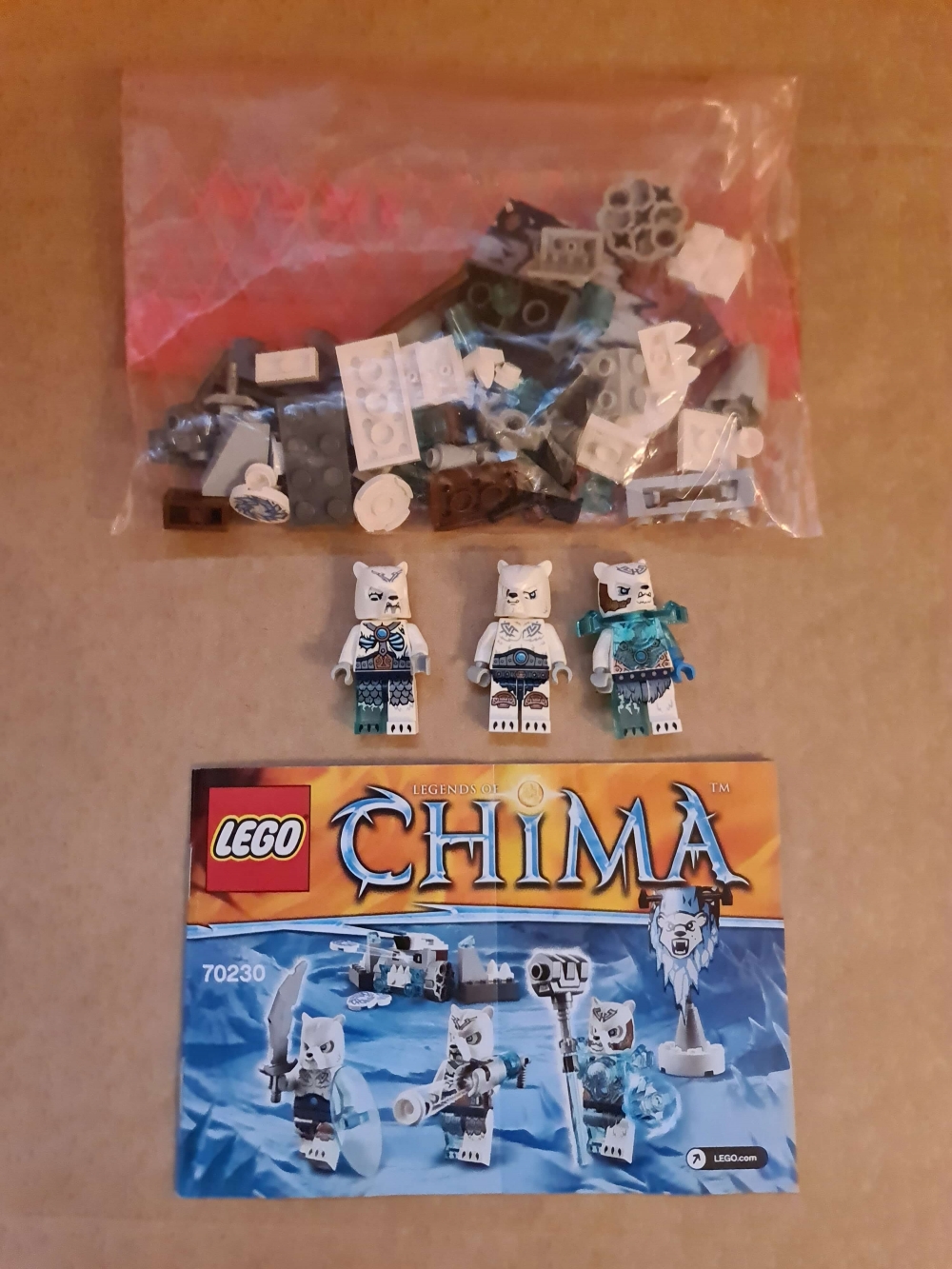 Sett 70230 fra Lego Chima serien. 

Meget pent. Komplett med manual. 
