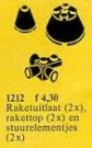 1212 - Rocket Tops, Black fra 1982 - Nytt/Forseglet thumbnail