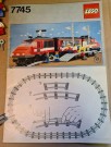 7745 - High-Speed City Express Passenger Train 12v fra 1985 thumbnail