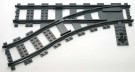 53407 - 	Dark Bluish Gray Train, Track Plastic thumbnail