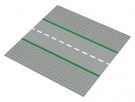 Baseplate, Road 32 x 32 9-Stud Straight with Road Pattern thumbnail