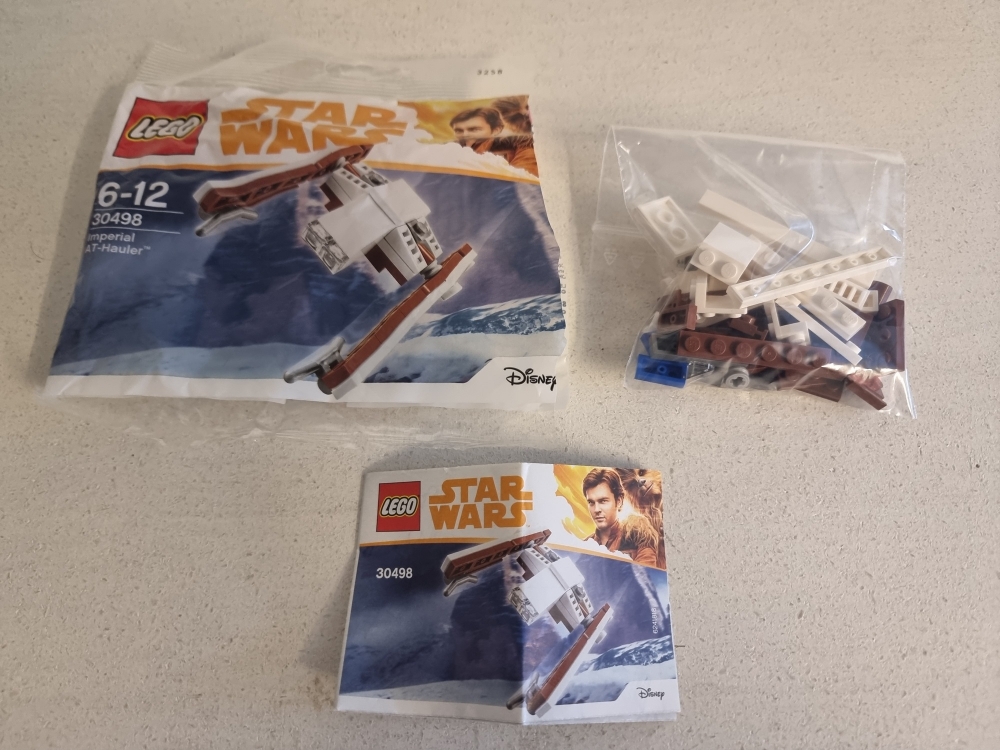 Sett 30498 fra Lego Star Wars serien.
Komplett med manual og polybag.