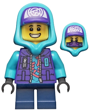 Lil' Nelson - Medium Azure Hood
Komplett i god stand.