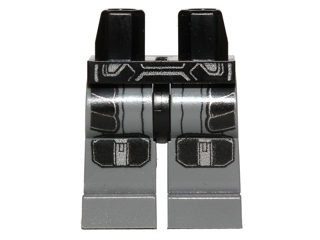 Hips and Dark Bluish Gray Legs with SW Darth Malgus Armor Pattern
I god stand.