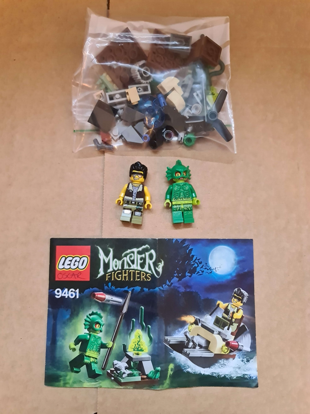 Sett 9461 fra Lego Monster Fighters serien.
Flott sett. Komplett med manual.