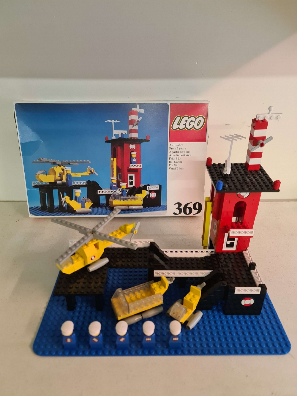 Sett 369 fra Lego Legoland serien.
Meget pent.
Komplett med manual og eske
