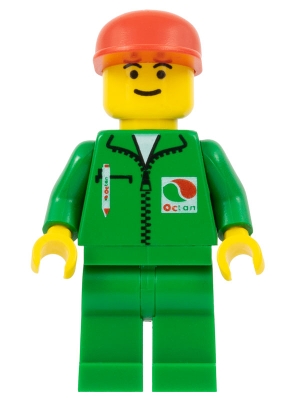 Octan - Green Jacket with Pen, Green Legs, Red Cap
Komplett i god stand.
