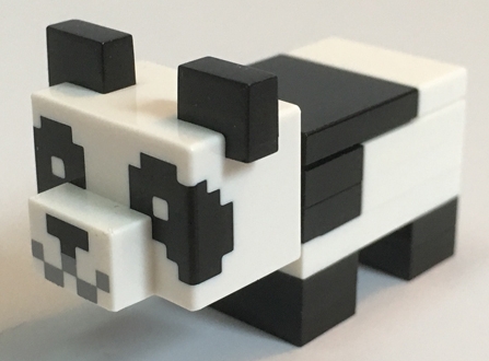Minecraft Panda, Baby (Black Plate with Bar Handle) - Brick Built
Komplett i god stand.