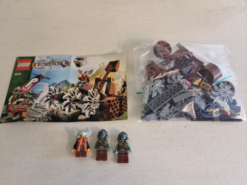 Sett 7040 fra Lego Castle : Fantasy Era serien.
Som nytt.
Komplett med manual.