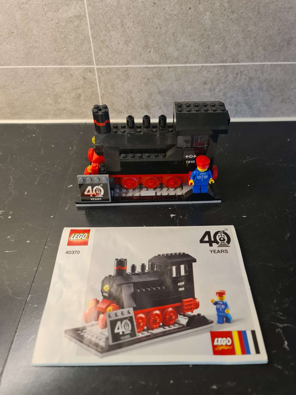 Sett 40370 fra Lego Train : Promotional serien
Meget pent. 
Komplett med manual.