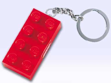 2 x 4 Brick - Red Key Chain
komplett i god stand.