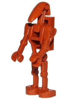 Battle Droid - Dark Orange, Bent Arm and Straight Arm
Komplett i god stand.