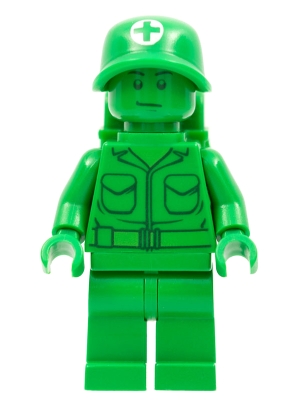Green Army Man - Medic with Backpack
Komplett i god stand. Med stamd.