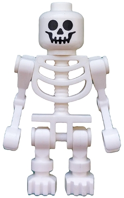 Skeleton, Fantasy Era Torso with Standard Skull, Mechanical Arms Bent
Komplett i god stand.