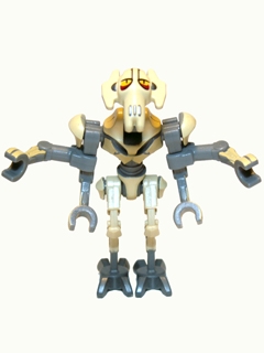 General Grievous - Bent Legs, Tan Armor
Komplett i god stand.