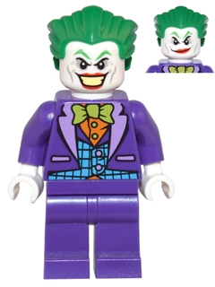 The Joker - Medium Azure Vest, Lime Bow Tie, Large Smile / Smirk
Komplett i god stand.