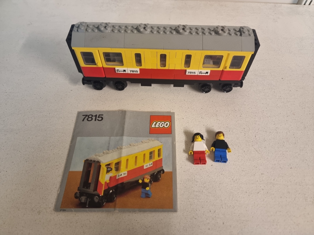 Sett 7815 fra Lego Train 4.5/12v serien.
Pent sett.
Komplett med manual.