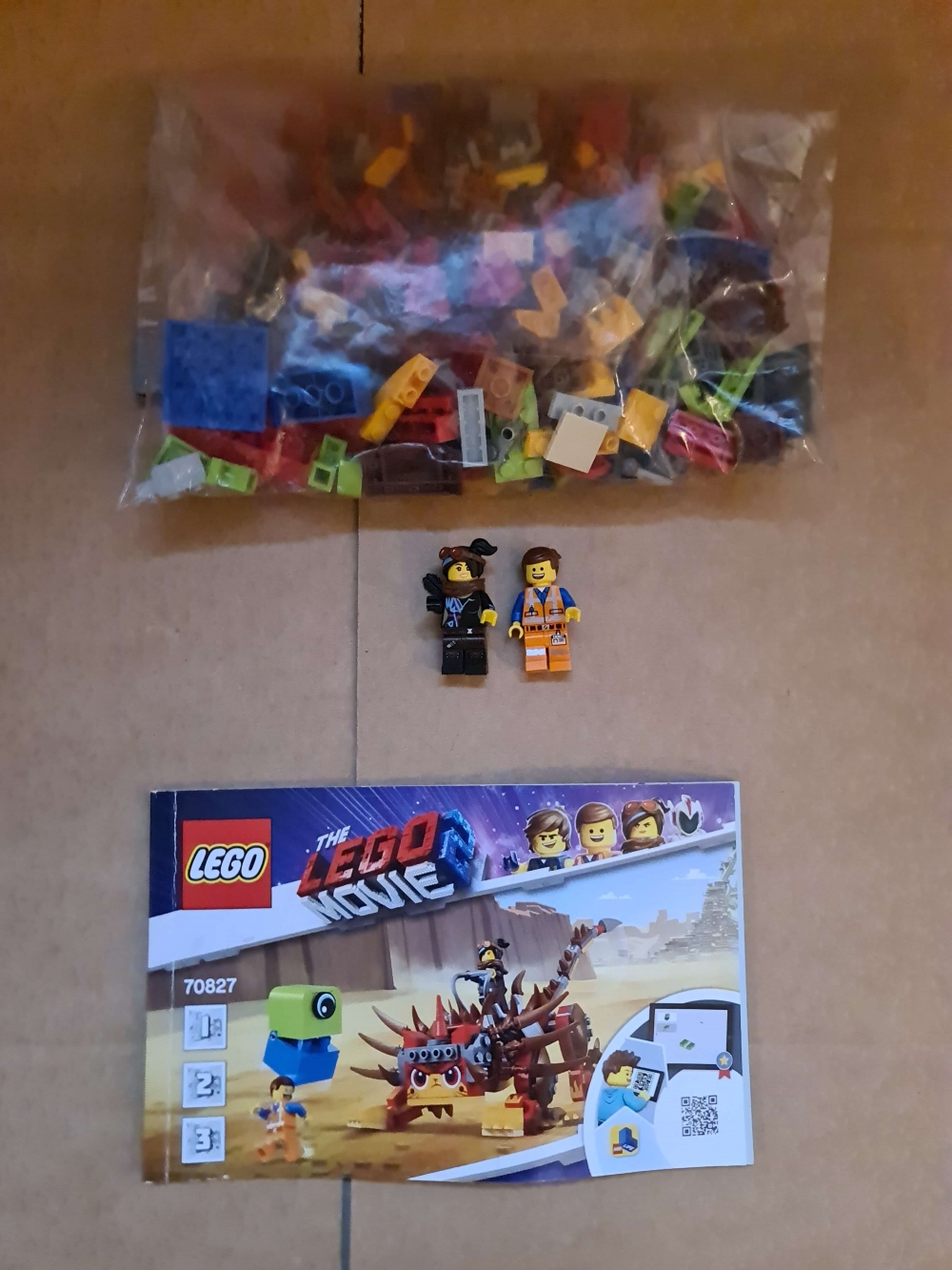 Sett 70827 fra Lego The Lego Movie 2 serien.

Meget pent. Komplett med manual.
