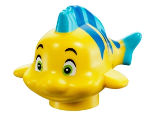 Fish, Disney with Blue Stripes, Medium Azure Dorsal and Caudal Fins, Lime Eyes without Bottom Eyelids Pattern (Flounder / Fabius)
I god stand.