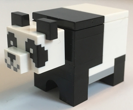 Minecraft Panda (Black Plate with Bar Handle) - Brick Built
Komplett i god stand.