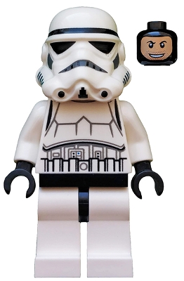 Stormtrooper (Detailed Armor, Patterned Head, Dotted Mouth Pattern)
Komplett i god stand.