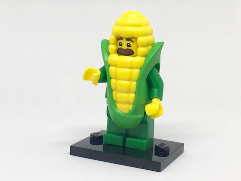 Corn Cob Guy, Series 17 (Complete Set with Stand and Accessories)
Komplett i god stand.