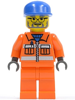 Sanitary Engineer 3 - Orange Legs, Glasses and Beard
Komplett i god stand.
