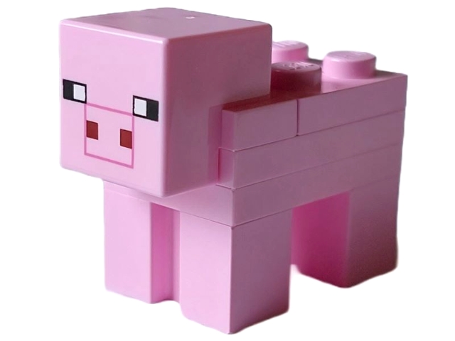 Minecraft Pig with 2 x 2 Plate (Plain Snout) - Brick Built
Komplett i god stand.