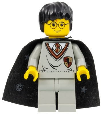 Harry Potter - Gryffindor Shield Torso, Light Gray Legs, Black Cape with Stars
Komplett i god stand.