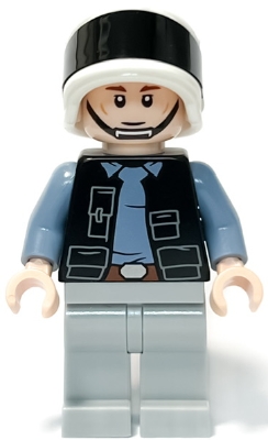Rebel Fleet Trooper - Male, Vest with Pockets, Black Neck, Reddish Brown Eyebrows
Komplett i god stand.