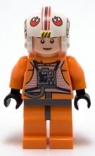 Luke Skywalker - Light Nougat, X-Wing Pilot Suit, Detailed Torso and Helmet
Komplett i god stand.