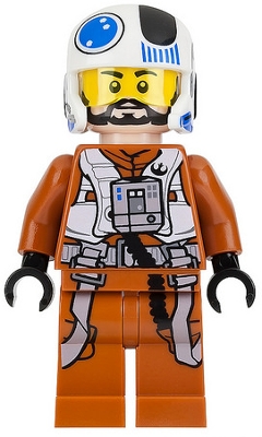 Resistance Pilot X-wing (Temmin 'Snap' Wexley)
Komplett i god stand.