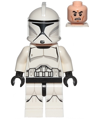 Clone Trooper (Phase 1) - Printed Legs, Scowl
Komplett i god stand.