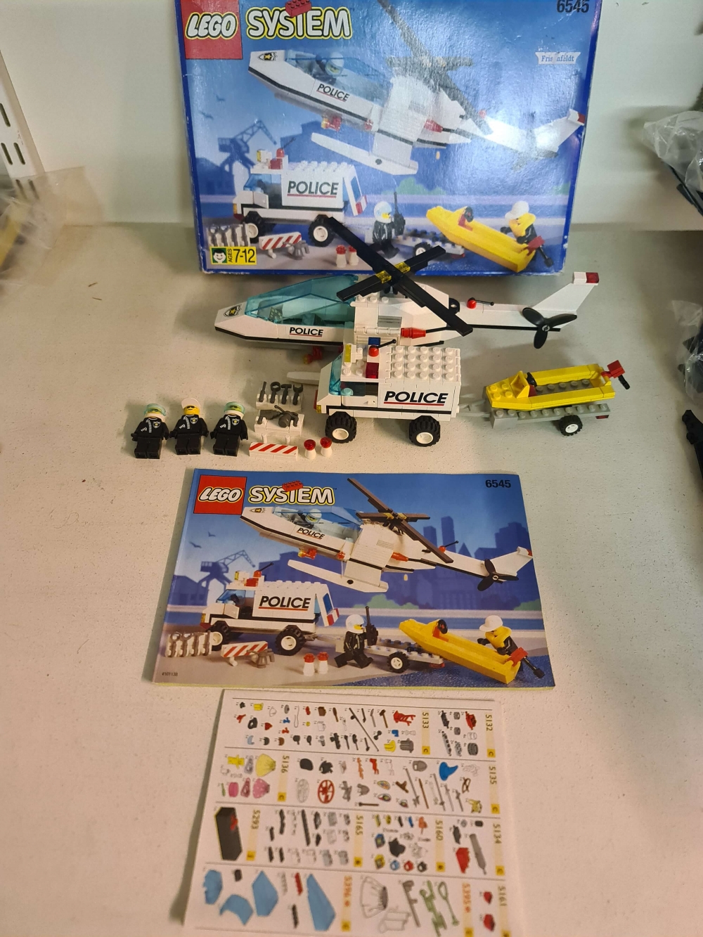 Sett 6545 fra Lego Classic Town serien.
Meget pent.
Kompeltt med manual og eske.