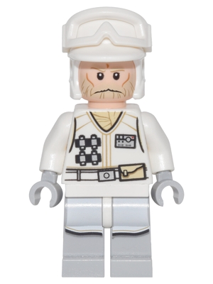Hoth Rebel Trooper White Uniform (Tan Beard, without Backpack)
Komplett i god stand.