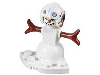 Advent Calendar 2018, Star Wars (Day 24) - Rebel Pilot Snowman
Ny i pose.  Figur : sw1134