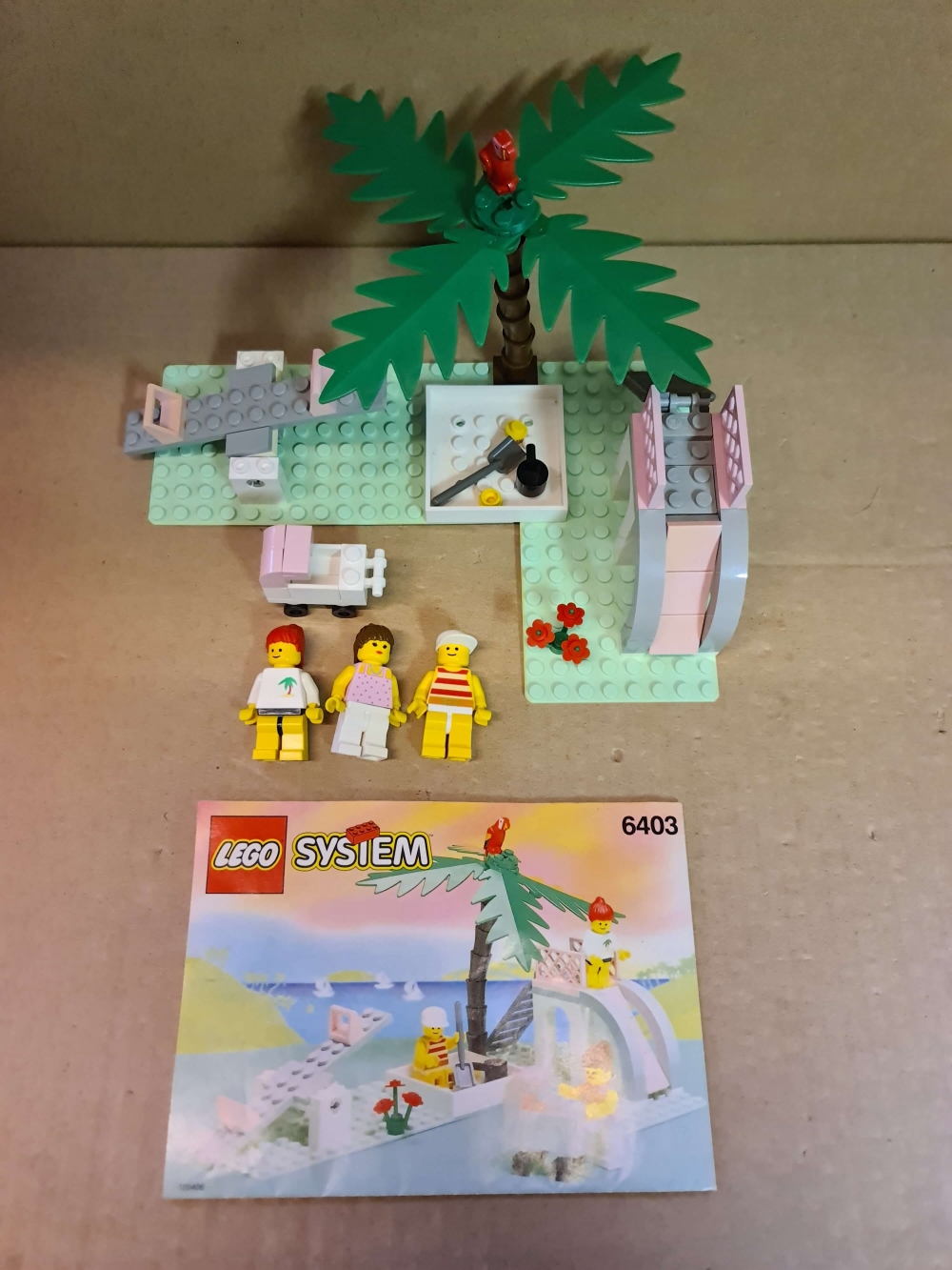 Sett 6403 fra Lego Paradisa serien
Fint sett. Komplett med manual.

Alle klistremerker på plass i god stand.

