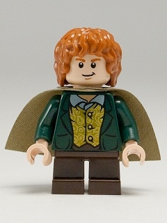 Meriadoc Brandybuck (Merry) - Dark Orange Hair
Komplett i god stand.