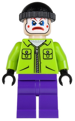 The Joker's Henchman - Lime Jacket
Komplett i god stand.