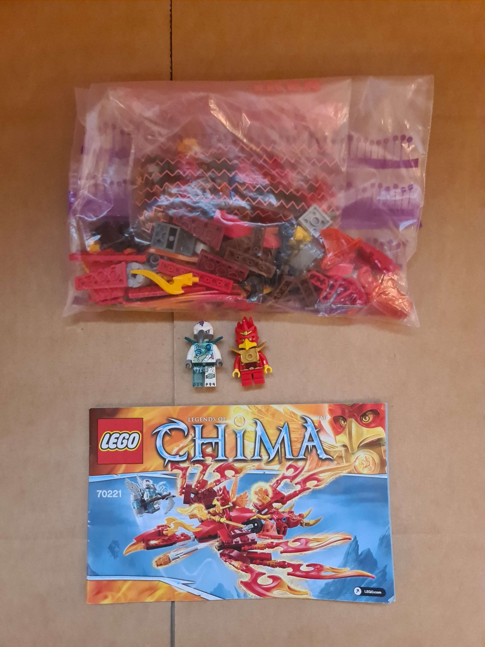 Sett 70221 fra Lego Chima serien.

Meget pent sett. Komplett med manual. 