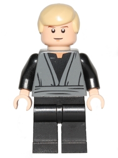 Luke Skywalker (Dark Bluish Gray Jedi Robe)
Komplett i god stand.