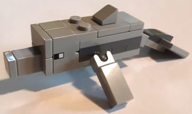 Minecraft Dolphin (2 Light Bluish Gray Plate 1 x 4 Inside) - Brick Built
Komplett i god stand.
