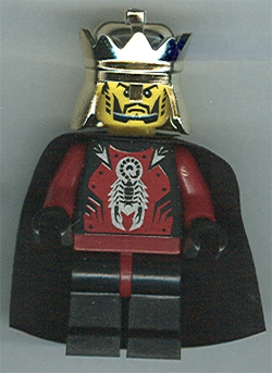 Knights Kingdom II - King with Crown & Black Cape (Chess King)
Komplett i god stand.