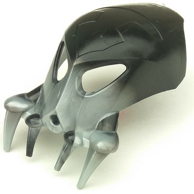 Bionicle Mask Kirop with Marbled Black Pattern
I god stand.