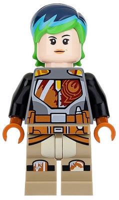 Sabine Wren - Bright Green and Dark Blue Hair
Komplett i god stand.