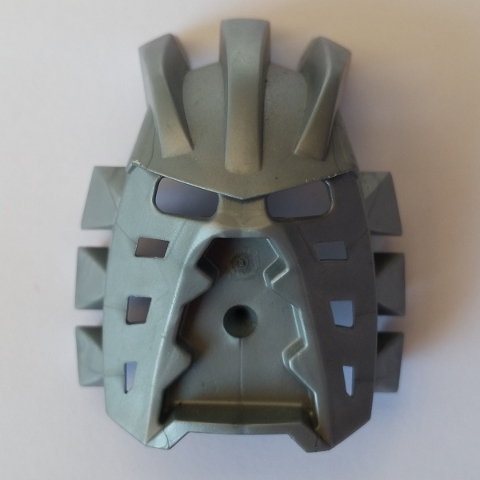Bionicle Mask Avohkii (Flat Silver)
I god stand.