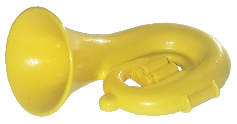 Fabuland Utensil Musical Instrument, Tuba / Horn
I god stand.