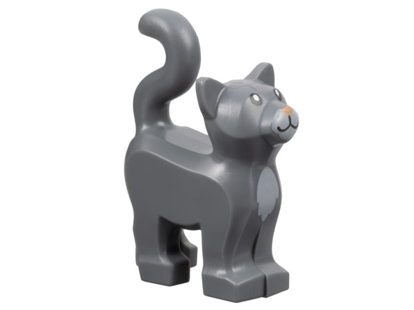Cat, Standing with Black Eyes, Nougat Nose, Light Bluish Gray Muzzle and Chest Pattern
I god stand.